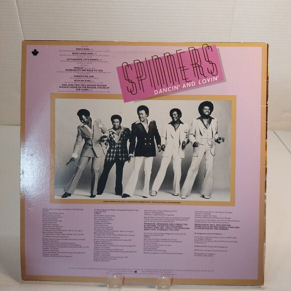 Spinners ~ Dancin And Lovin (Vinyl LP, 1979) - Picture 4 of 4